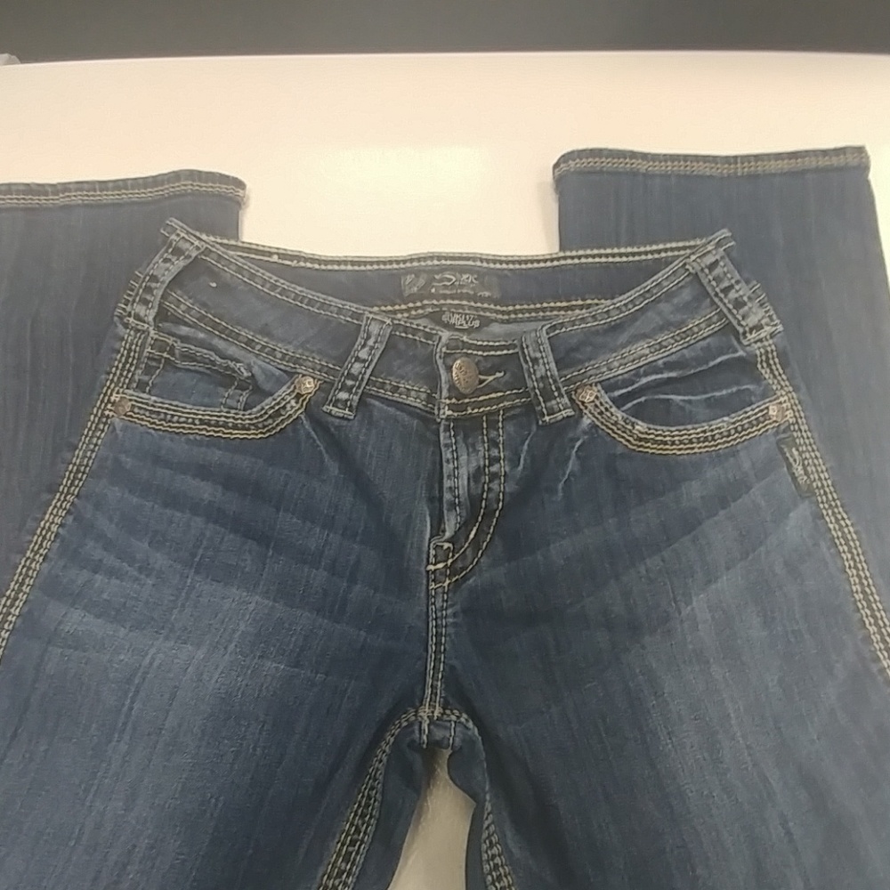 Silver jeans